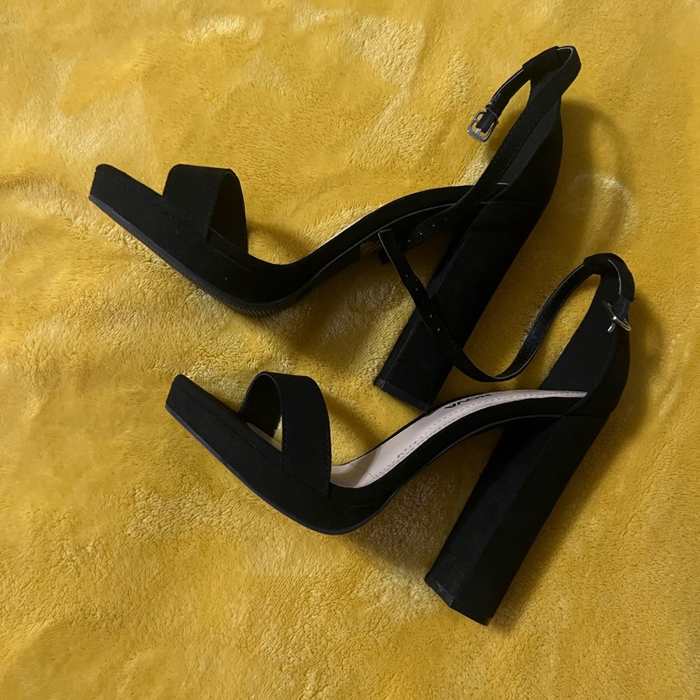 Black heels